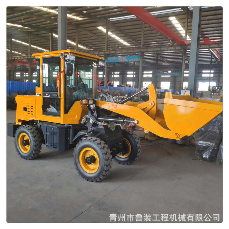 25马力单缸常柴发动机小型装载机工地上料1米斗子小铲车特价销售