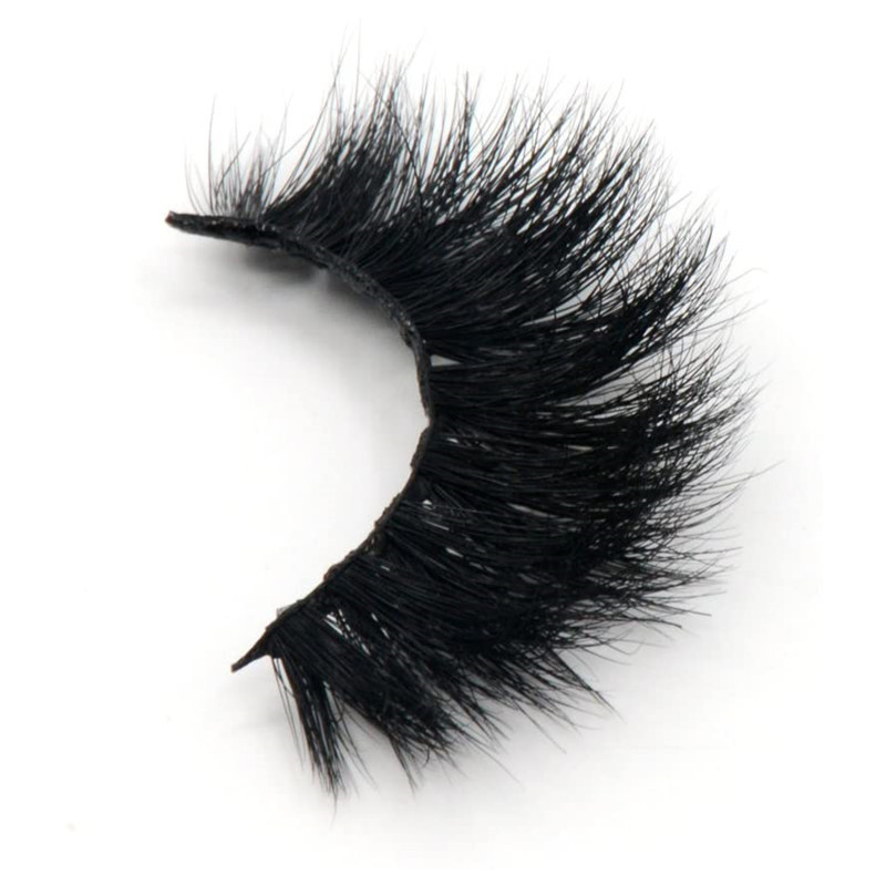 1对 水貂毛假睫毛 mink fake eye lashes false eyelashes d615