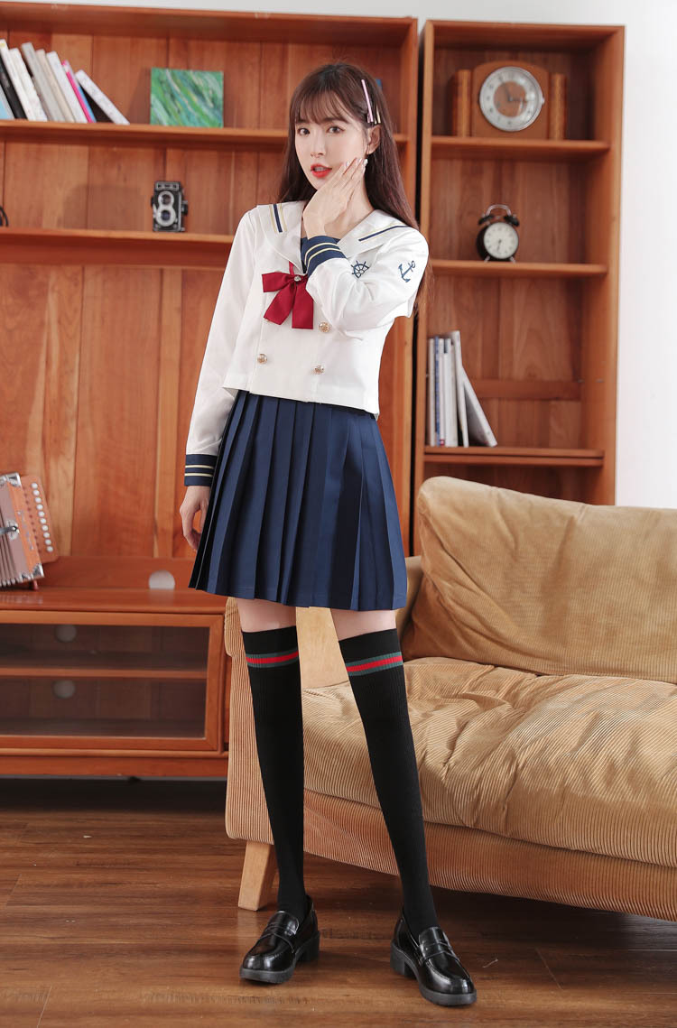 长袜小蜜蜂袜子刺绣女袜过膝袜秋冬高筒袜长筒袜棉大腿袜学生袜