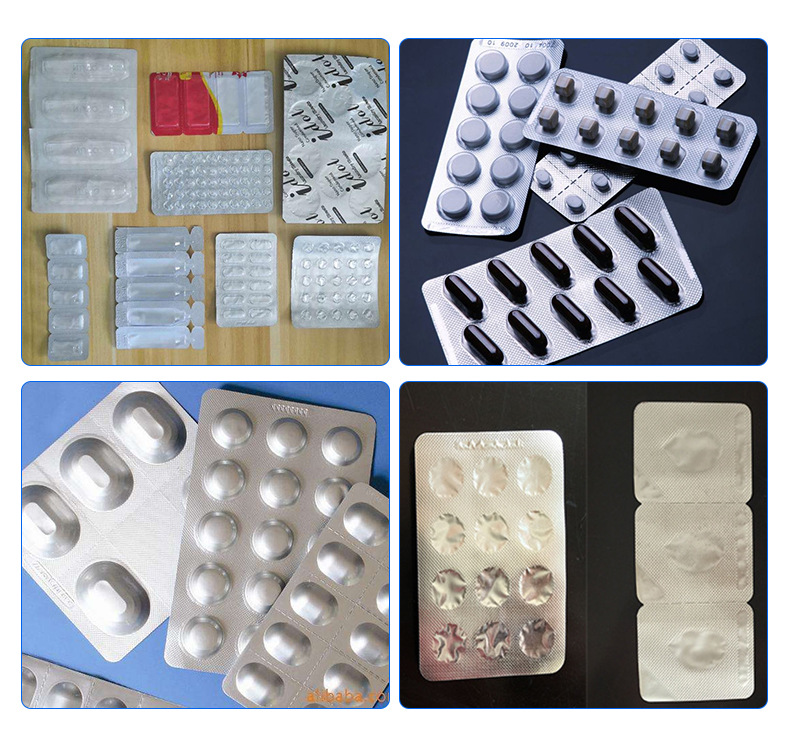 全自动铝塑泡罩机胶囊药片片剂铝塑泡罩机平板式全自动泡罩包装机