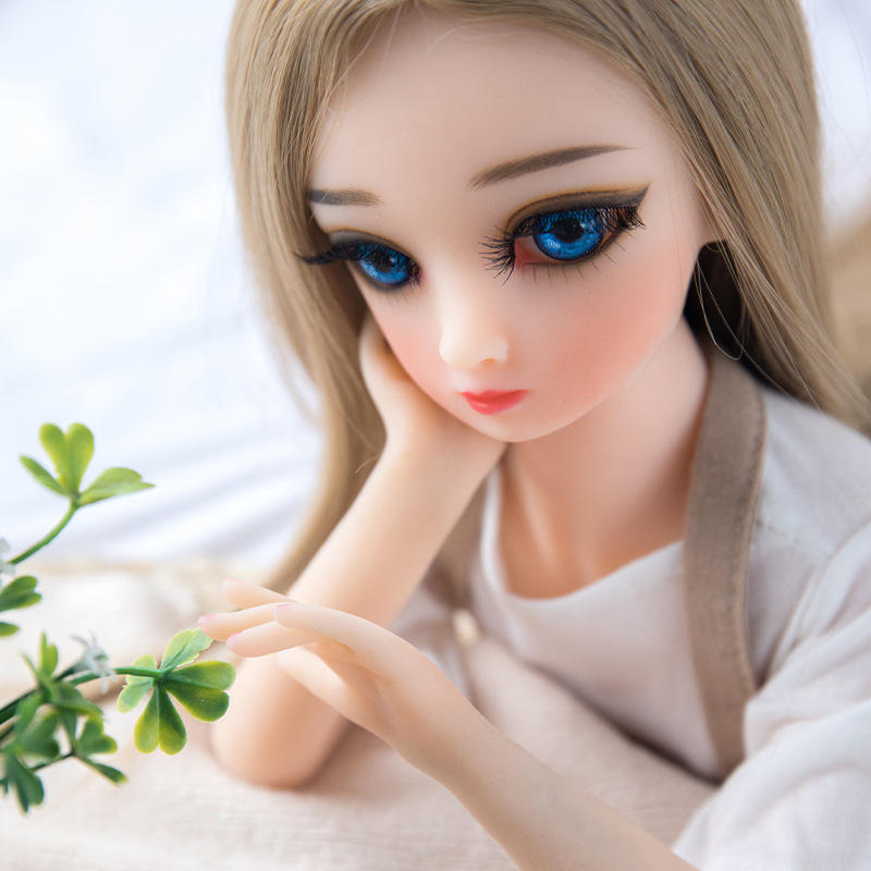 65cm全硅胶动漫二次元小型实体娃娃男用成人性爱美女迷你手办可插