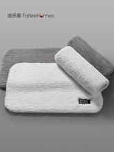酒店浴室地垫卫生间门垫淋浴房吸水脚垫垫卧室地毯进门口地巾