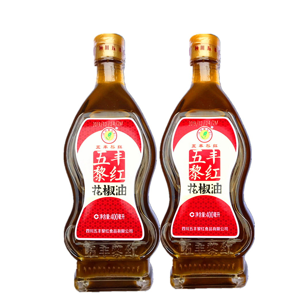 五丰黎红花椒油四川汉源特产特麻椒油餐饮拌菜油辣子原料调味油