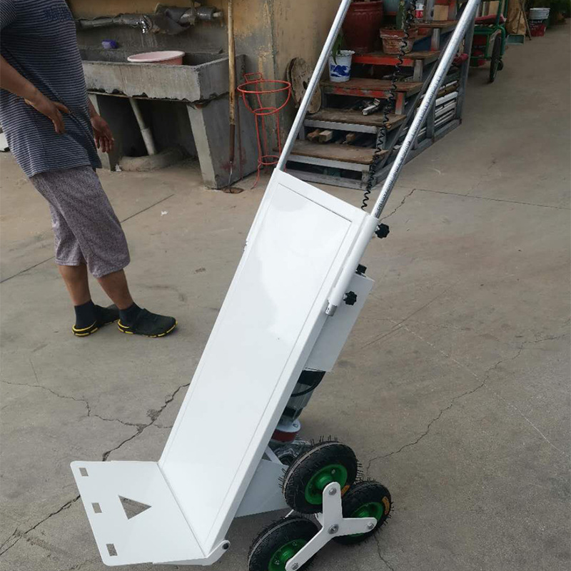 装修用锂电池爬楼机 电动运输搬运车送水上楼无障碍 小型易携带