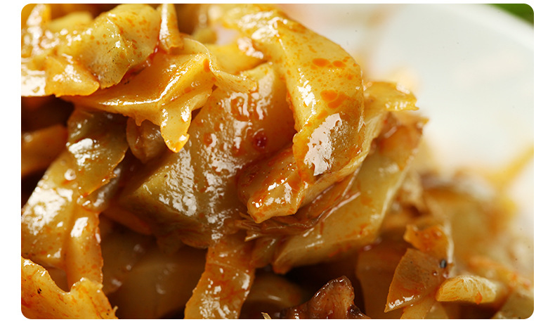 现货批发70g*50袋山东特产榨鲜脆榨菜丝小包装酱菜泡菜风味小咸菜