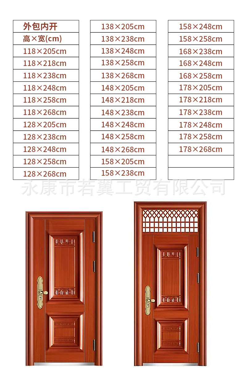 商品描述是否跨境出口专供货源否门框最大尺寸860/960*1800,860*960*