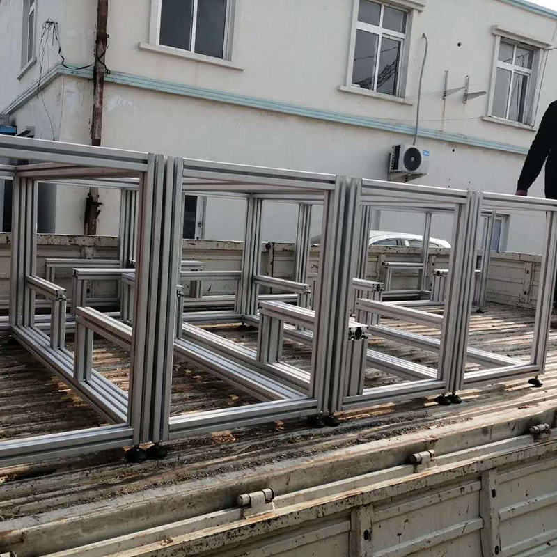 铝型材框架铝合金框架铝型材合金框架口罩机框架口罩机型材