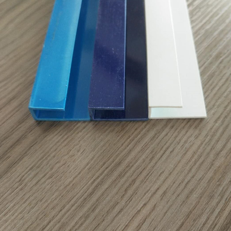 厂家供应pvc异型条 塑料挂历条 文件夹抽拉条 塑胶包边条内槽6mm