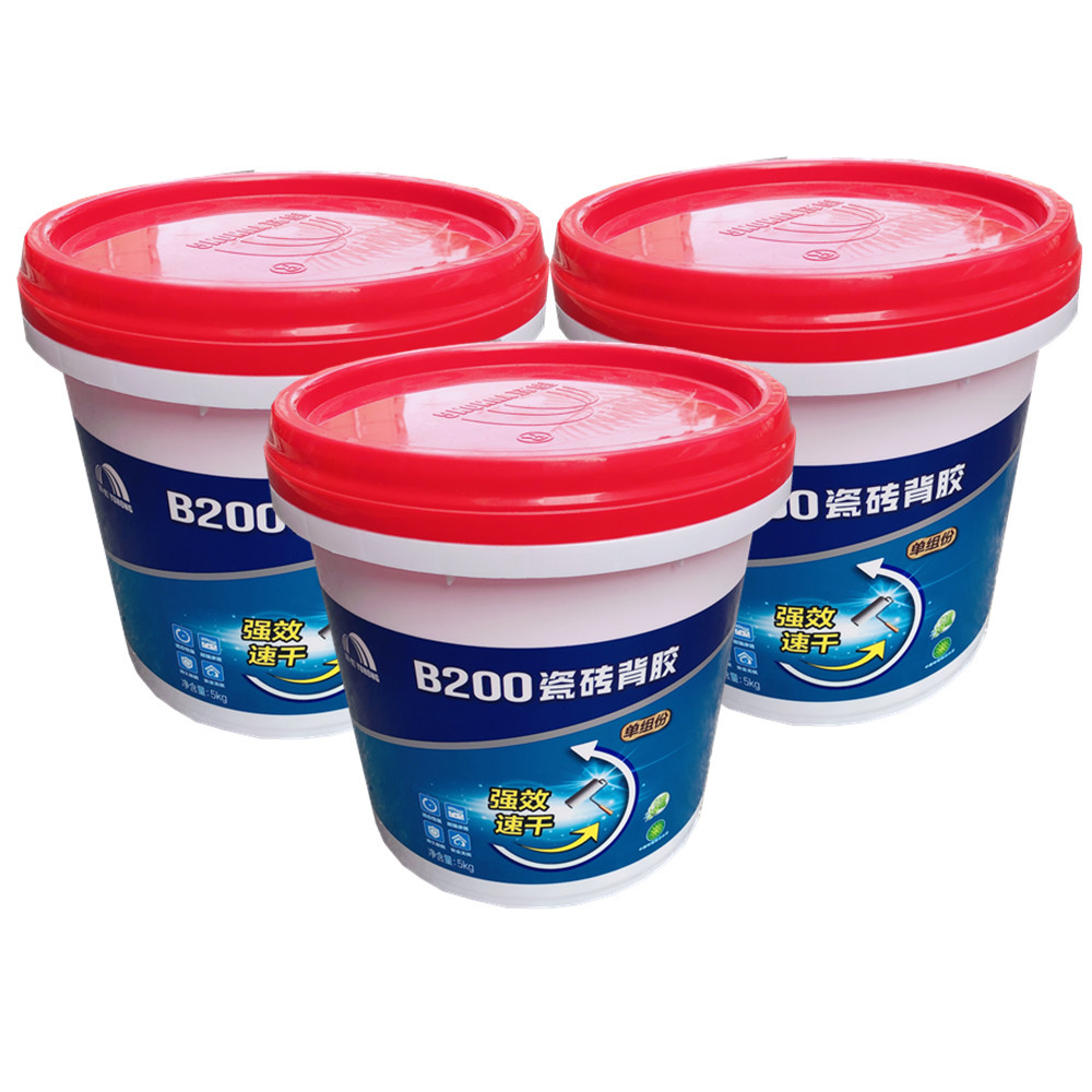 供应东方雨虹防水瓷砖背涂胶b200单组份5kg粘接防脱