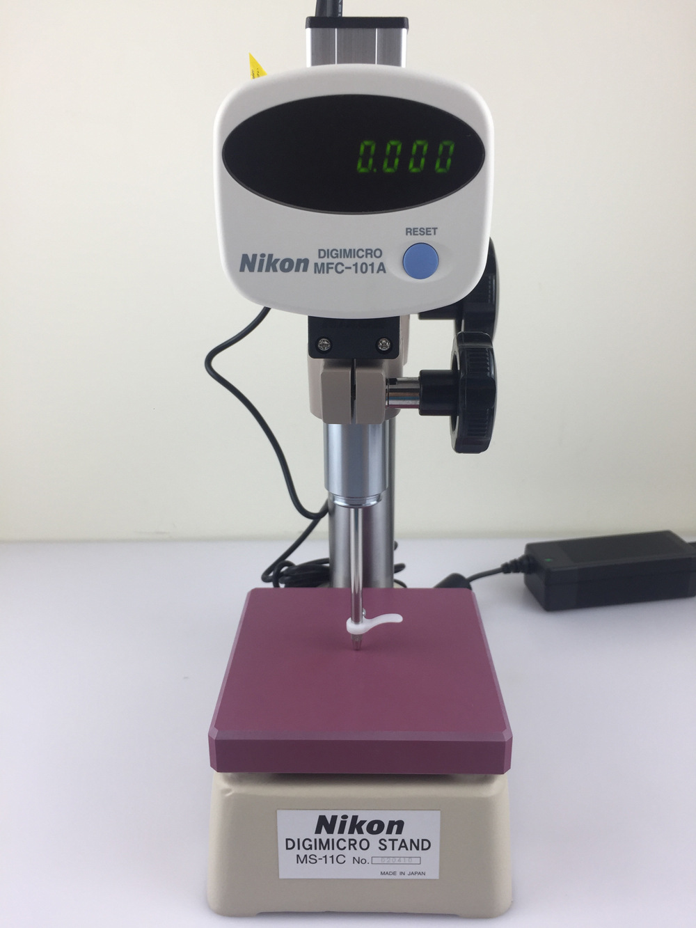 日本nikon尼康0-50mm精度1um高度规 数显高度计 mf-501 mfc-101