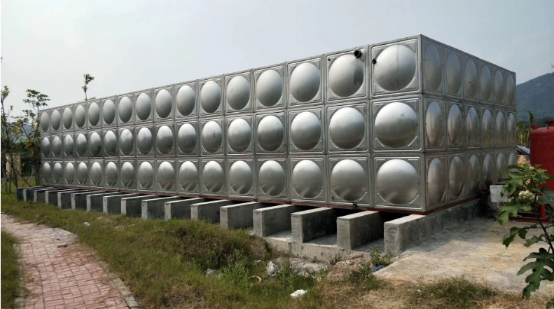 消防水箱24吨 不锈钢屋顶消防水箱 不锈钢屋顶水箱 方形保温水箱