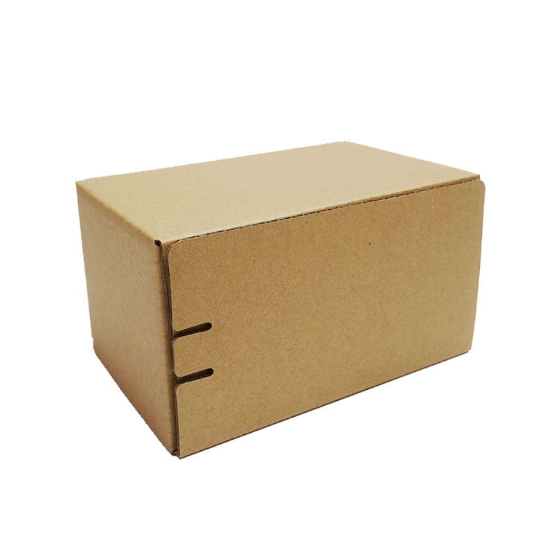 水果燕窝撕拉式包装盒淘宝物流快递盒子小免胶带拉链纸箱