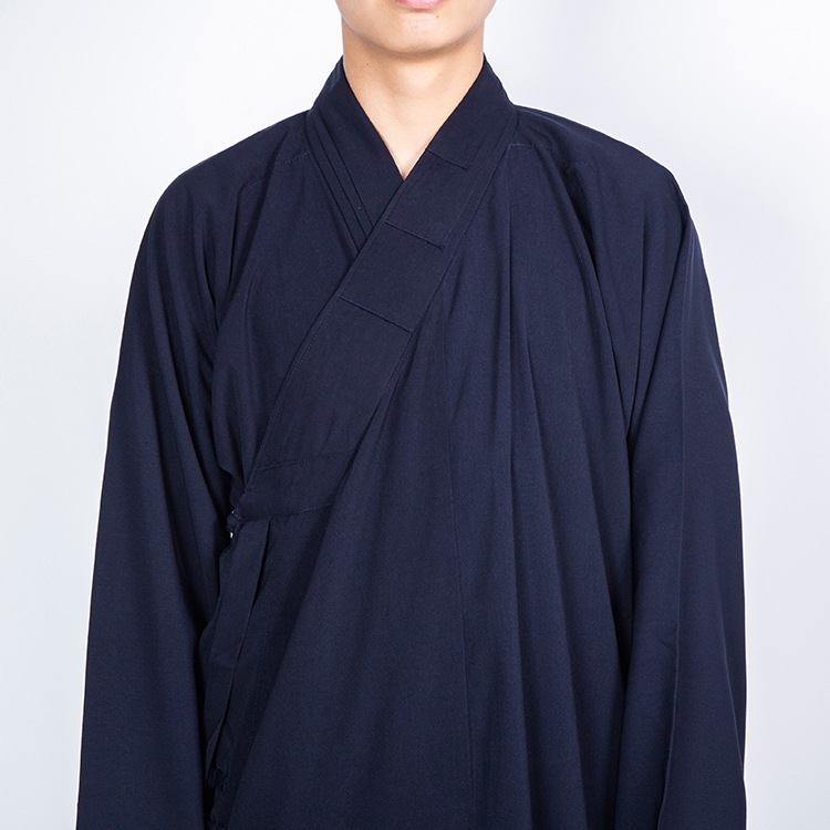 道袍棉布长袍道服道衣道教服装法衣大领道装道士服装道教长衫