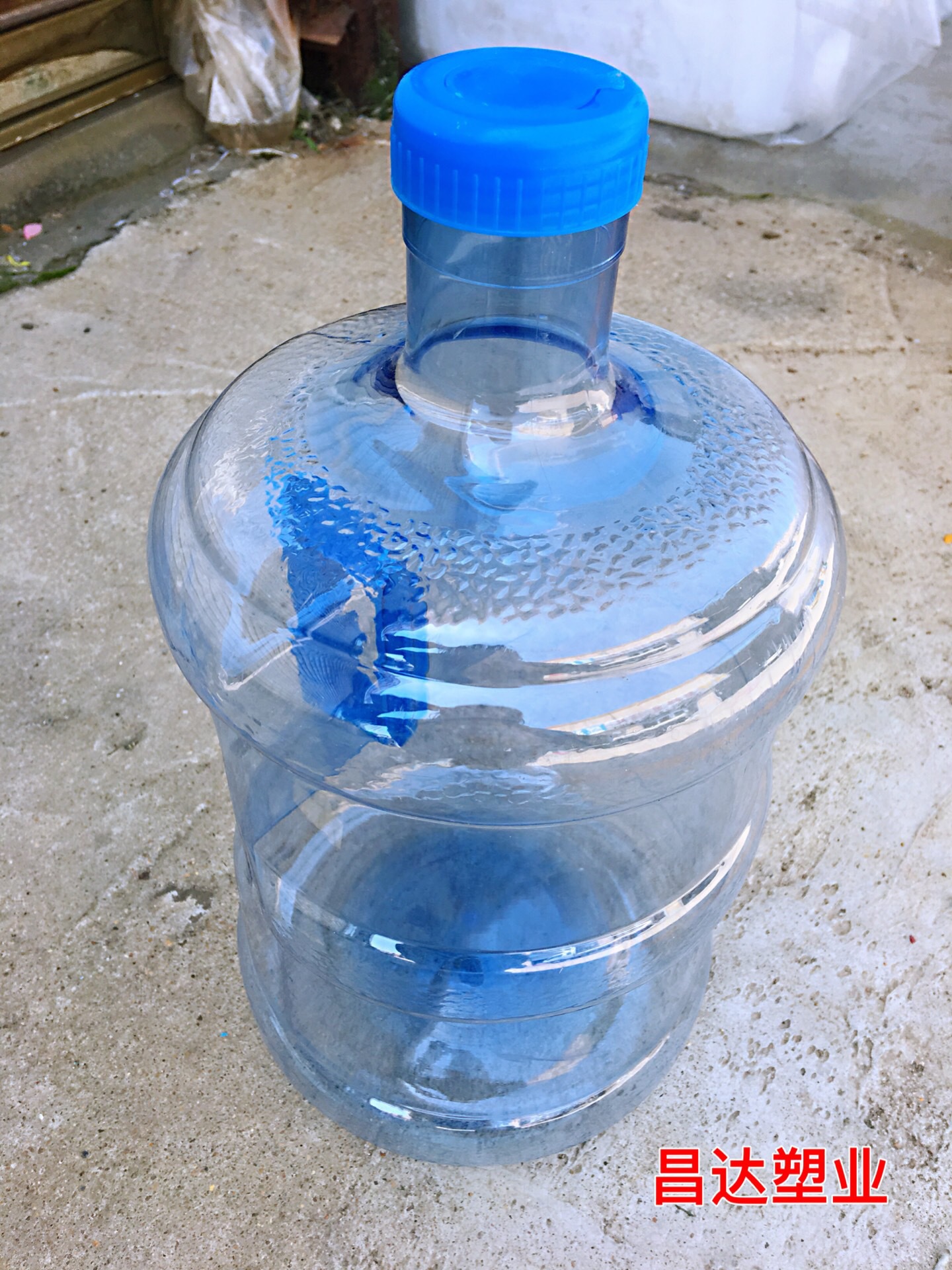 7.5升pet纯净水桶 塑料把手桶矿泉水桶手柄手提水桶户外旅行方便