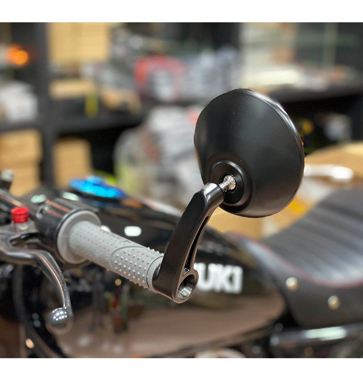 适用本田摩托车cb400 cb190r cbr1000改装后视镜手把镜反光镜配件