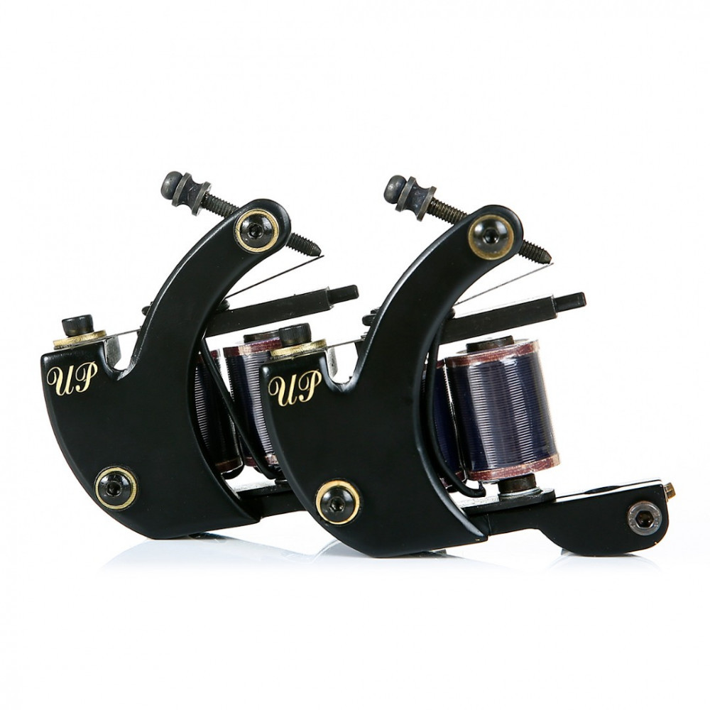 专业纹身线圈机纯铜精雕刺青纹身机器割线打雾款线圈机纹身器材