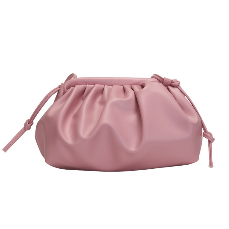 Wholesale Small Bag for Women 2021 New Fashion Korean Style Messenger Bag Western Style Shoulder Bag Simple Fashion Cloud Bag