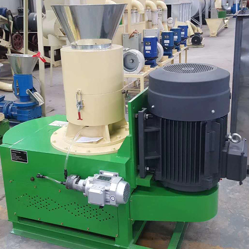 颗粒包装机 秸秆草粉玉米制粒造粒机 家用小型饲料颗粒机