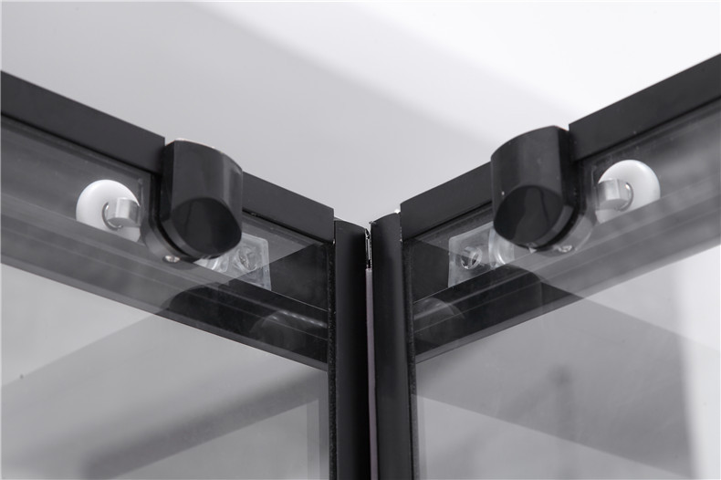 2020新款隔断整体浴室洗澡黑框淋浴房卫生间沐浴房钢化玻璃移门