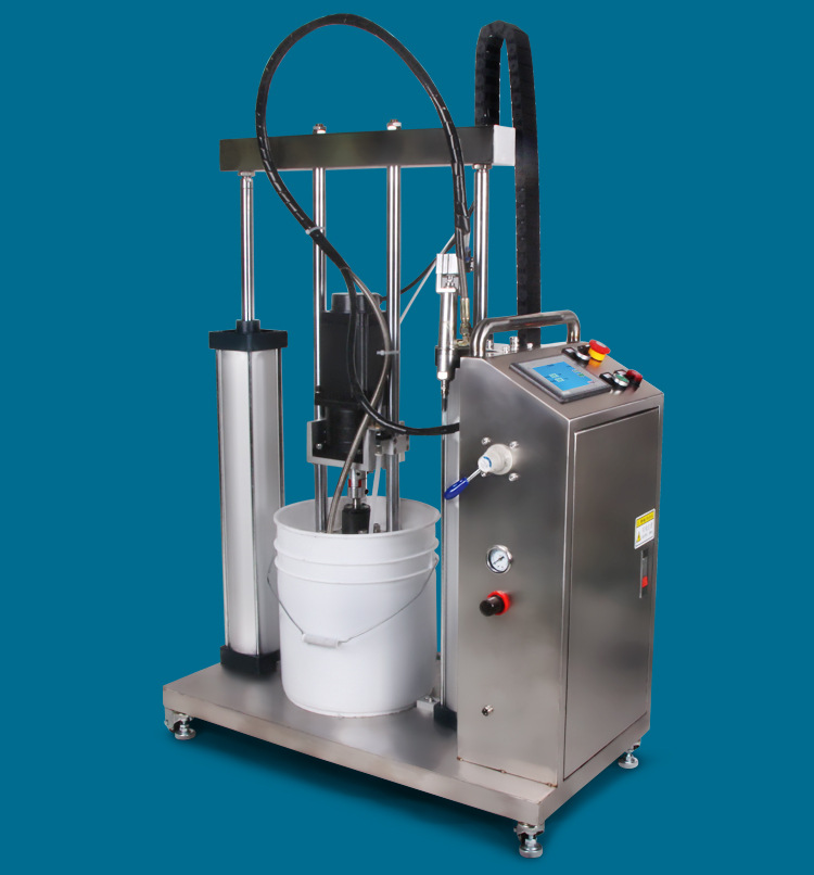 美媛my6100全自动压盘泵点胶机高粘度硅胶打胶机涂胶机精密点胶阀