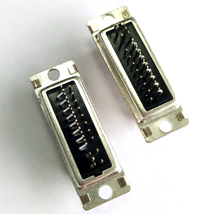 dvi24 5 公头 夹板式 黑胶 高清dvi连接器