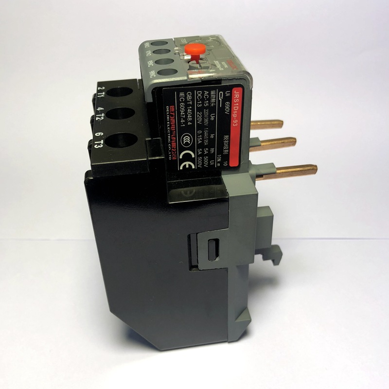 德力西热继电器jrs1dsp-93热过载37-50a热保护jrs1ds-93/z配cjx2s