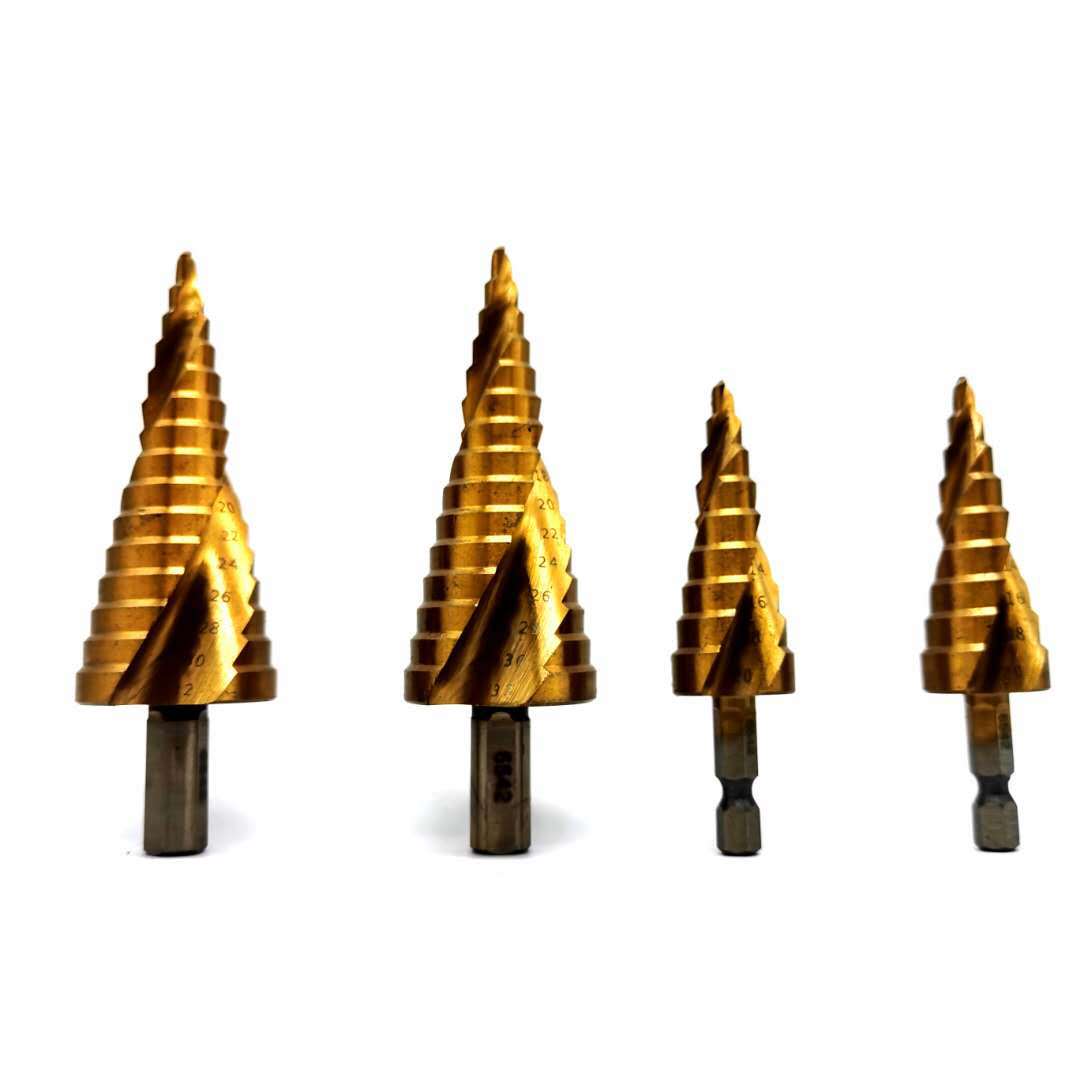 厂价批发昊悍品牌螺旋阶梯钻宝塔钻台阶钻4-12/4-20/4-32mm扩孔