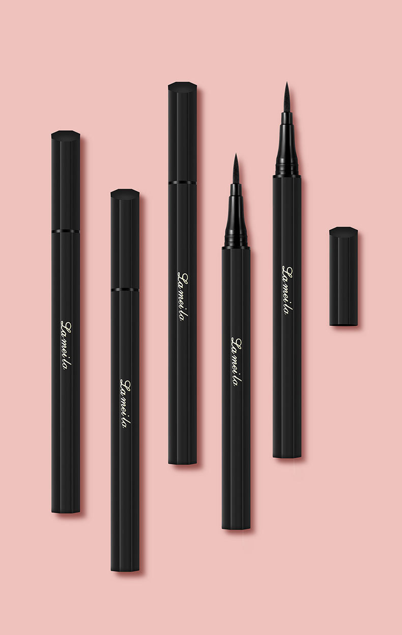 拉美纯黑眼线笔正品超防水防汗持久不晕染新手眼线液笔黑色770