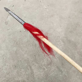 白蜡杆红缨枪霸王枪武术枪赵子龙长枪红樱枪头长1.8米太极大枪