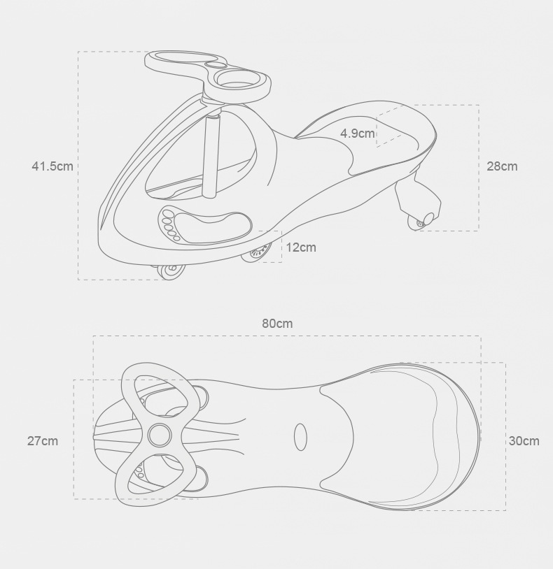 好娃娃扭扭车音乐款(型号158)仓2(送牵引绳,没有收到退1元)
