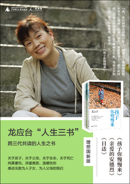 孩子你慢慢来 与目送 亲爱的安德烈 并称人生三书 龙应台 著
