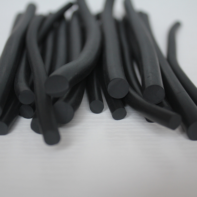 定 制黑色橡胶o型硅胶密封条实心圆条密封条丁腈耐油pvc橡胶条