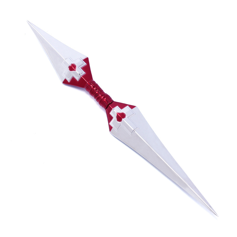 王者农药游戏周边荆轲阿珂爱心护理武器模型