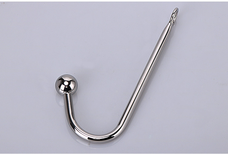 金属后庭肛钩不锈钢大小号肛勾菊花肛栓肛门塞刑具调教扩开肛器