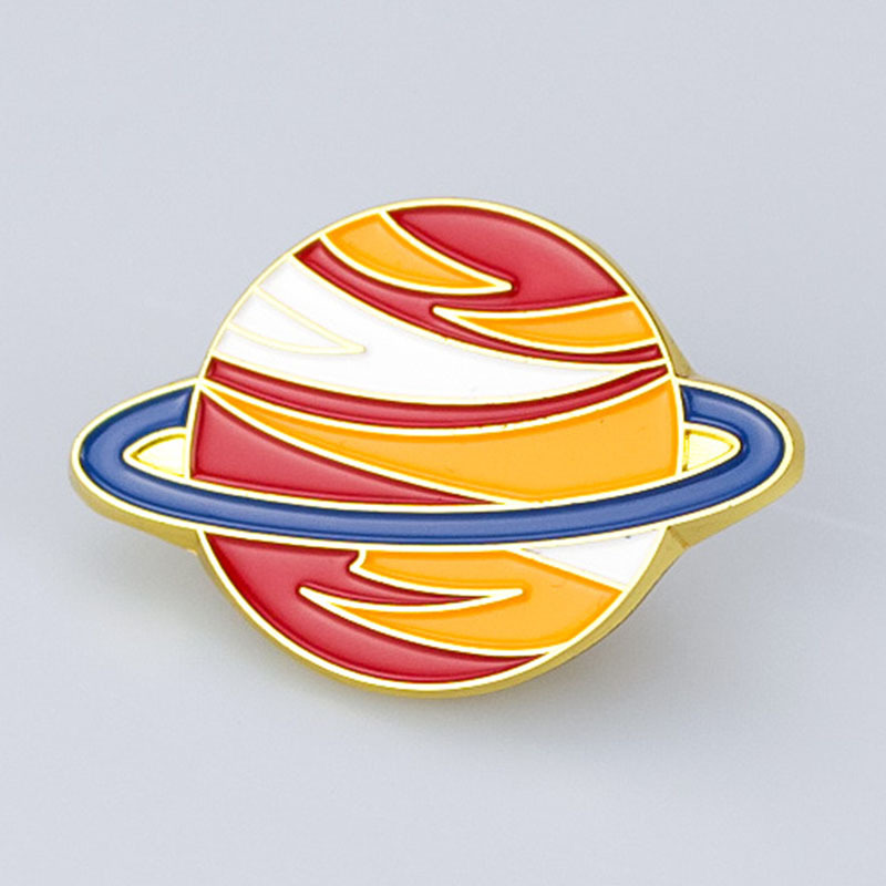 星球金属徽章制作 烤漆滴胶珐琅滴油工艺 航空纪念礼品量大从优