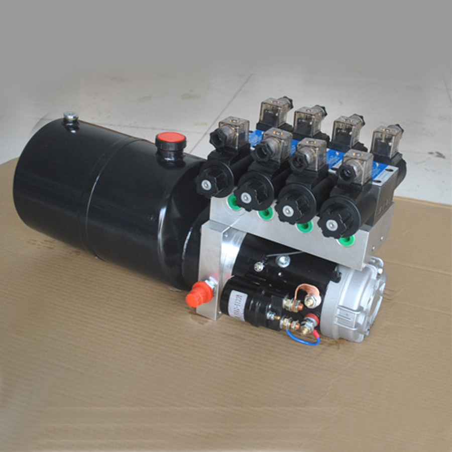 48v2kw-6l油箱-4组双作用电磁阀液压动力单元