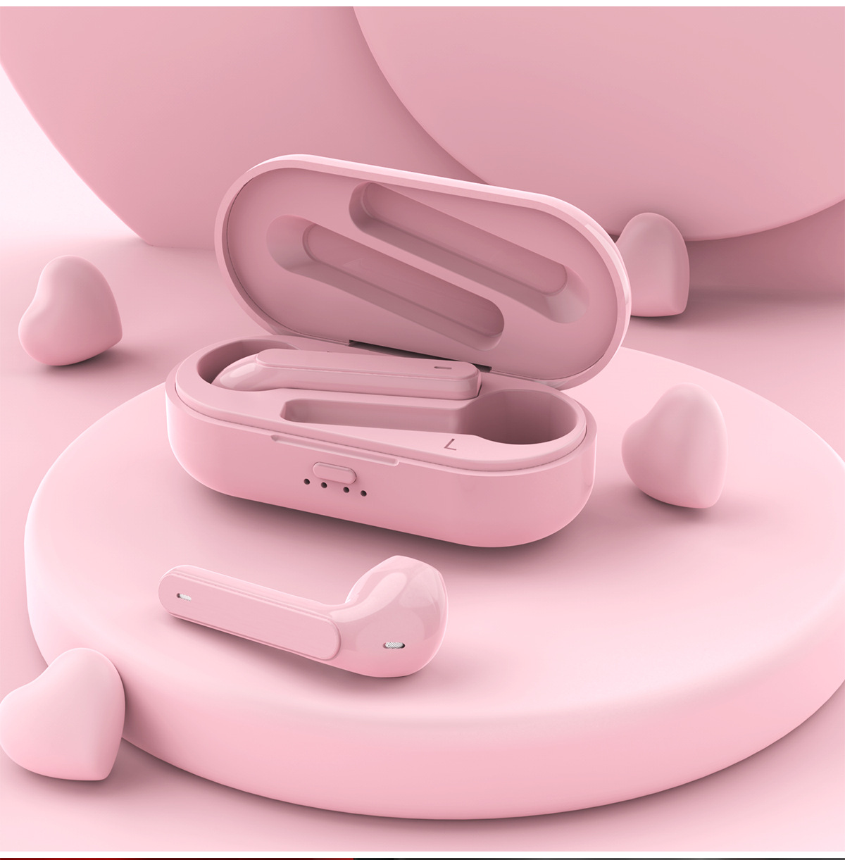 抖音新款tws-t8无线蓝牙耳机5.0双耳运动迷你双主机高清通话