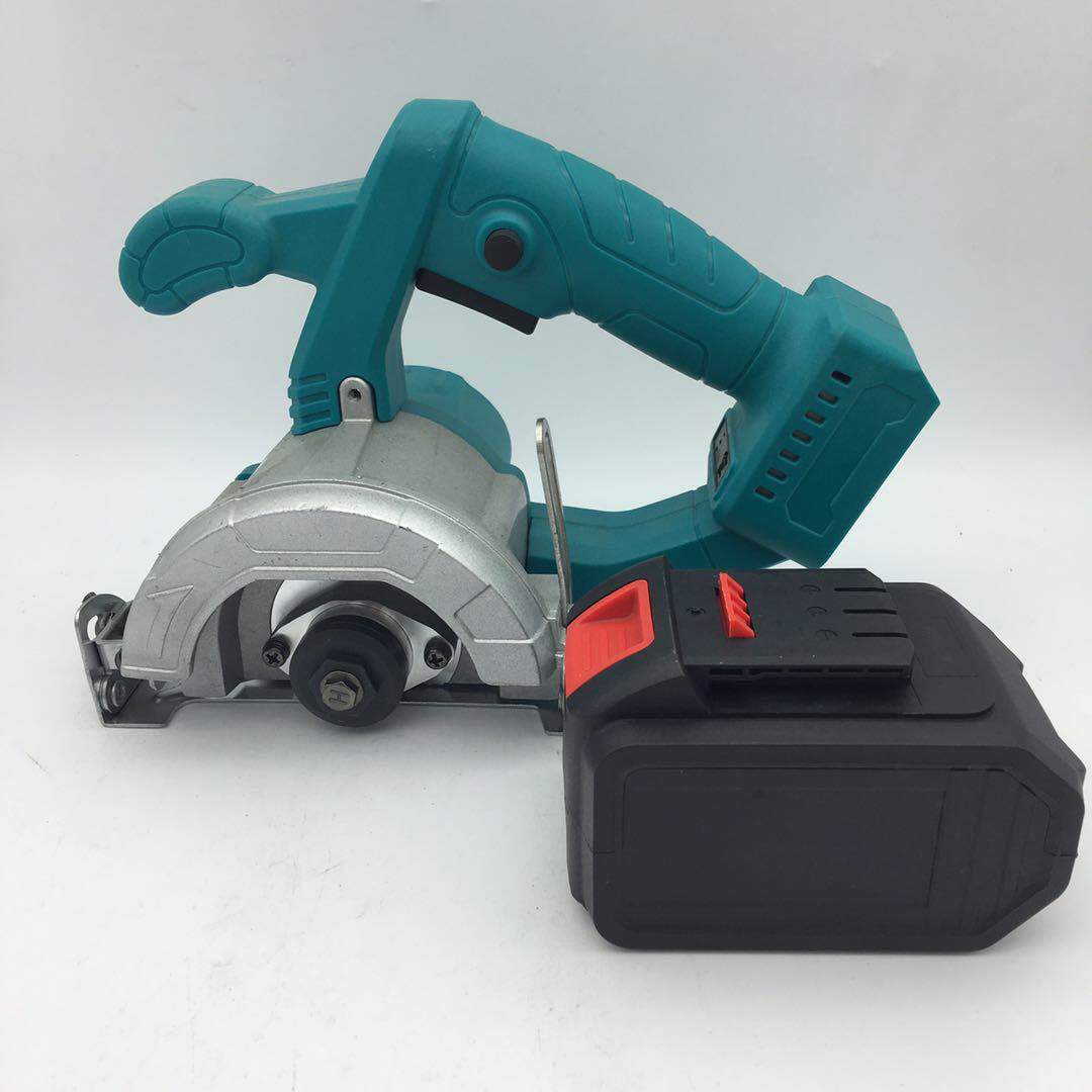 厂批发锂电电圆锯电锯手提切割机木工锯切割机充电石木两用切割机