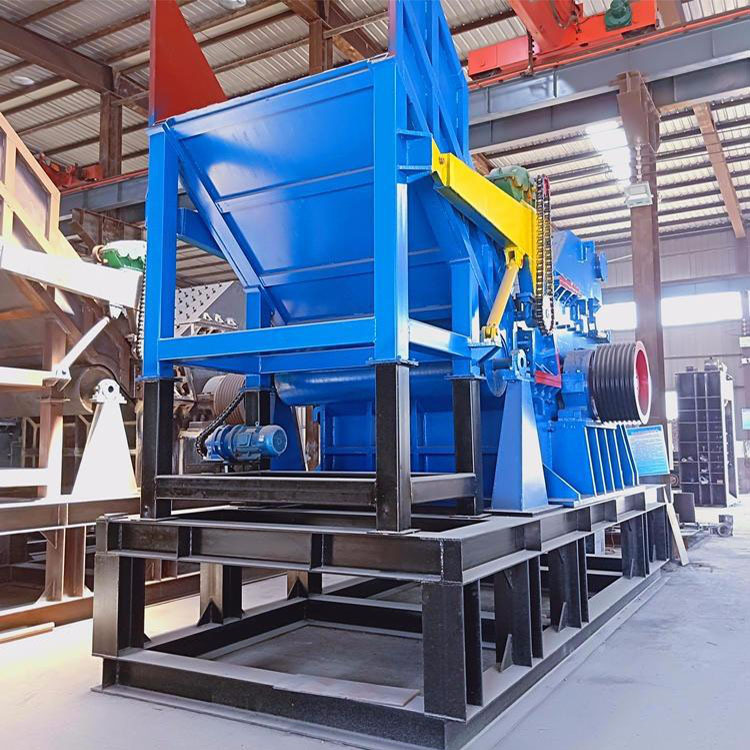 废旧金属自行车打球机全自动废钢废铁金属破碎机大型废金属粉碎机