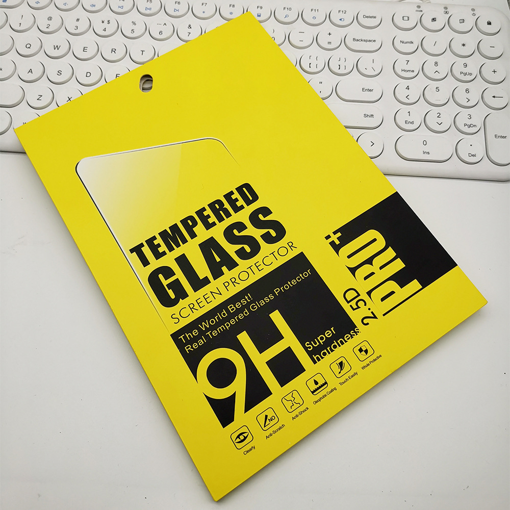 ipad平板钢化膜包装 mini通用钢化玻璃膜包装盒 厂家直销定制纸盒