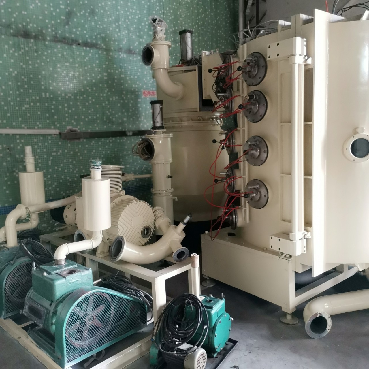 不锈钢桶锅镀钛金设备二手真空电镀炉2米到3米真空镀钛设备现货