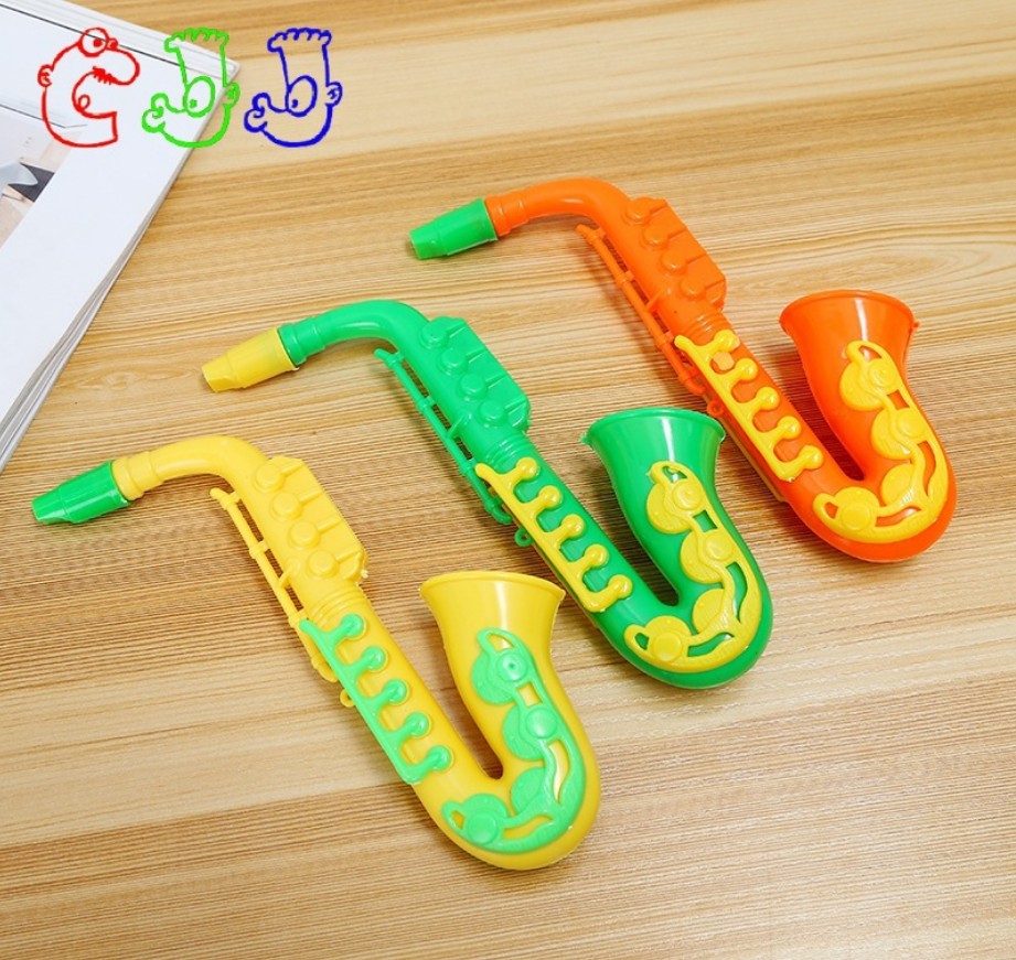 Saxophone Horn Concert Party Fans Cheer Musical Instruments Children's Music Educational Toys Stall Toys