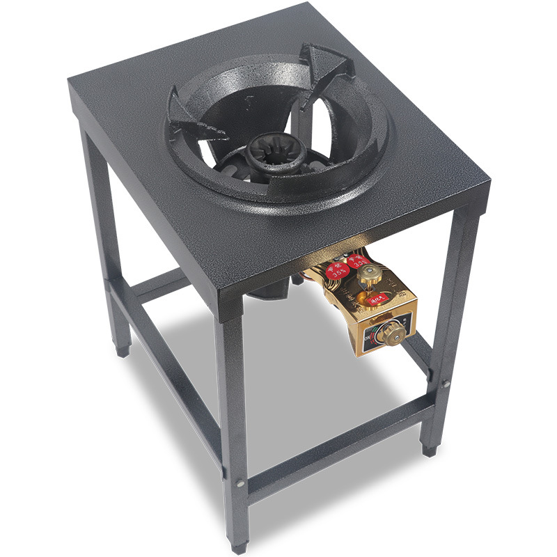 铸铁炉架猛火灶商用炉灶单灶煤气灶家用厨房快速炉液化气猛火炉