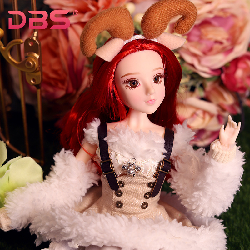 十二星座白羊座洋娃娃mmgirl动漫娃娃女孩圣诞礼物22关节体