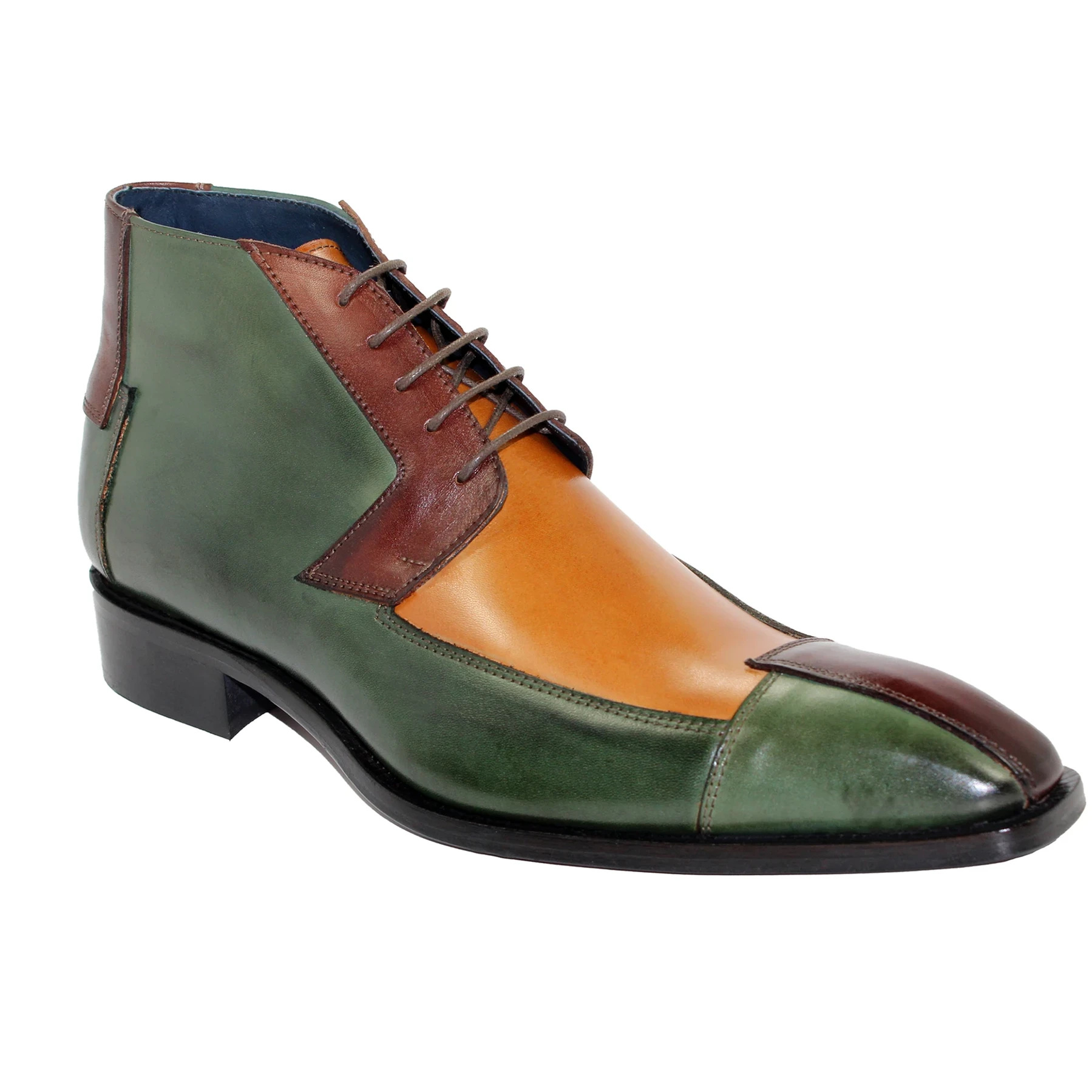 欧美走秀男皮鞋