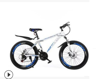 20-Inch 22-Inch 24-Inch 26-Inch Bicycle 21-Speed Double Disc Brake Adult Student Bike Men's and Women's Variable Speed Mountain Bike