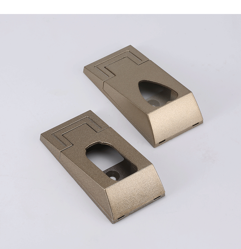 衣橱柜家具配件产地货源 简约心形椭圆形塑料衣通座挂衣杆底座