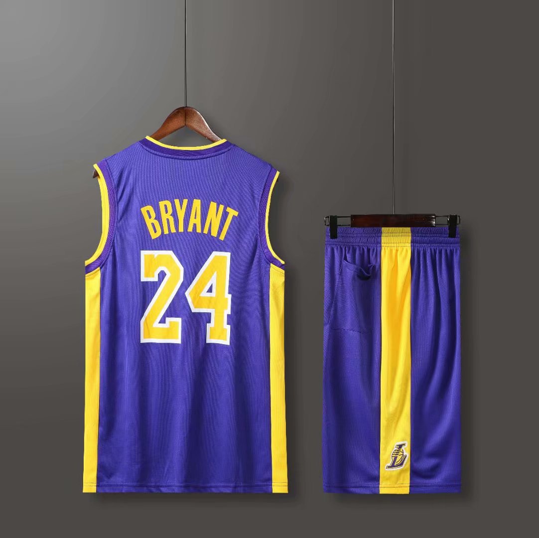 nba全明星24号科比球衣篮球表演服湖人队詹姆斯23号篮球服套装男