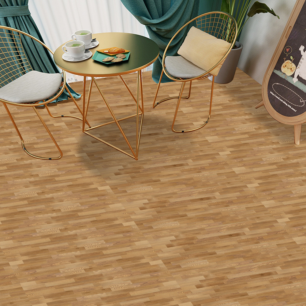 wdf仿木纹地板贴.防滑覆磨砂膜带背胶长条瓷砖贴翻新贴pvc材质