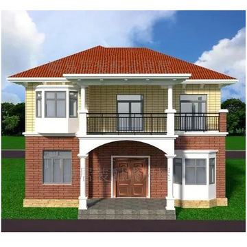 山西自建100平方轻钢别墅造价农村托老所轻钢别墅快速装钢架房